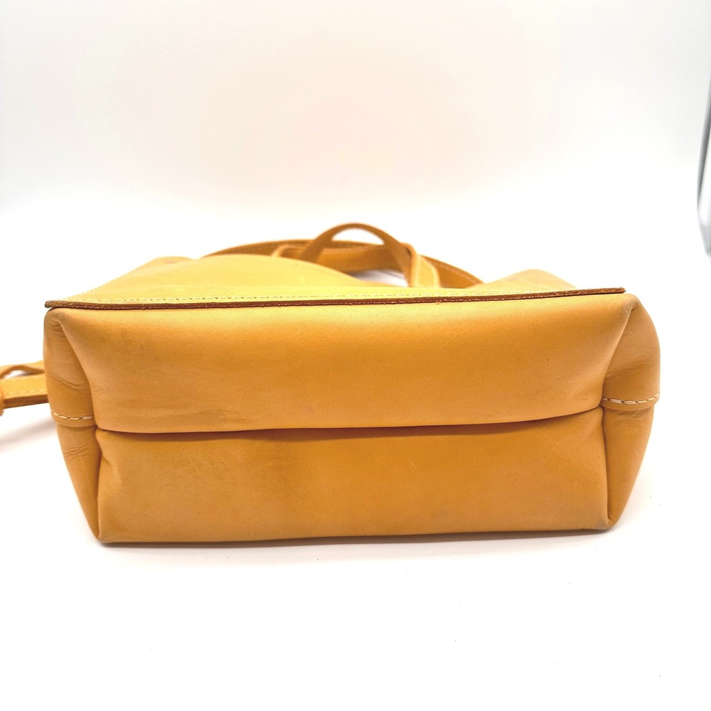 Portland Leather Goods Sunflower Leather Mini Crossbody Tote Bag Handbag - Picture 14 of 16